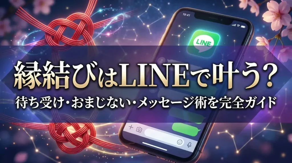 縁結びはLINEで叶う？待ち受け・おまじない・メッセージ術を完全ガイド